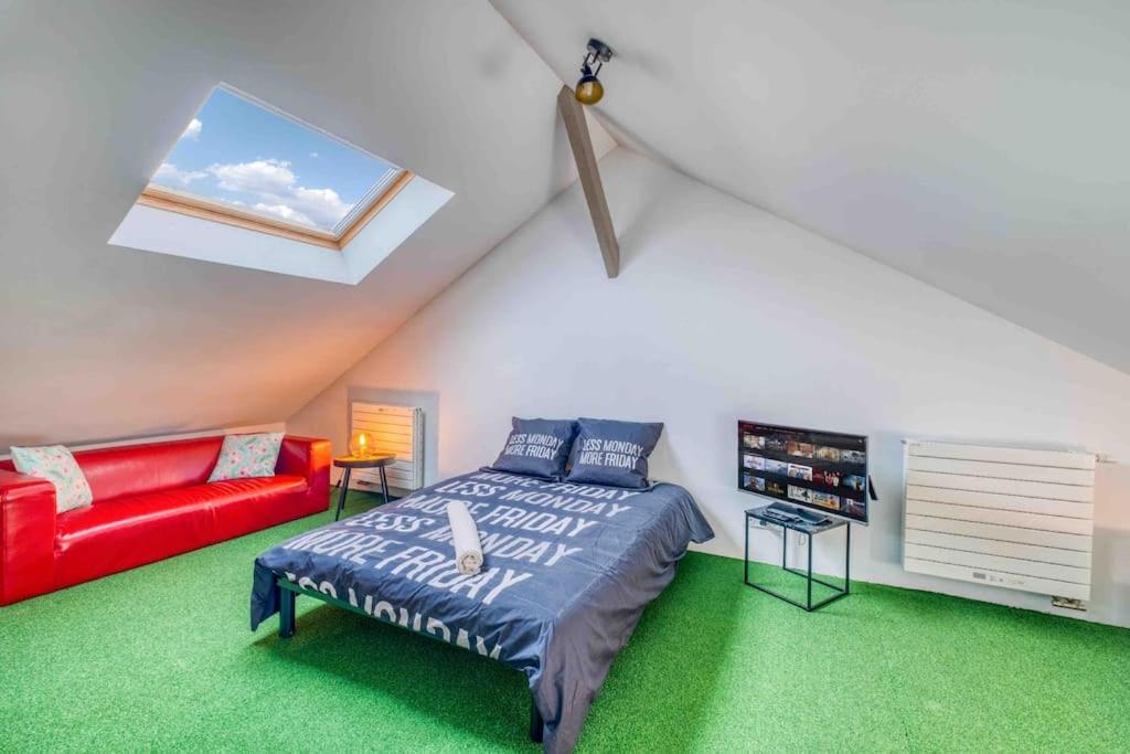 Villa Saint-Mard - King Size Bed - 10Min Aeroport Cdg 25Min Paris By Train 외부 사진